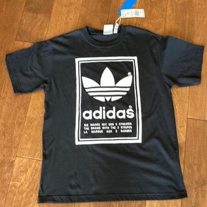 NEW with Tags Black and White Shirt Adidas’s Shirt Medium